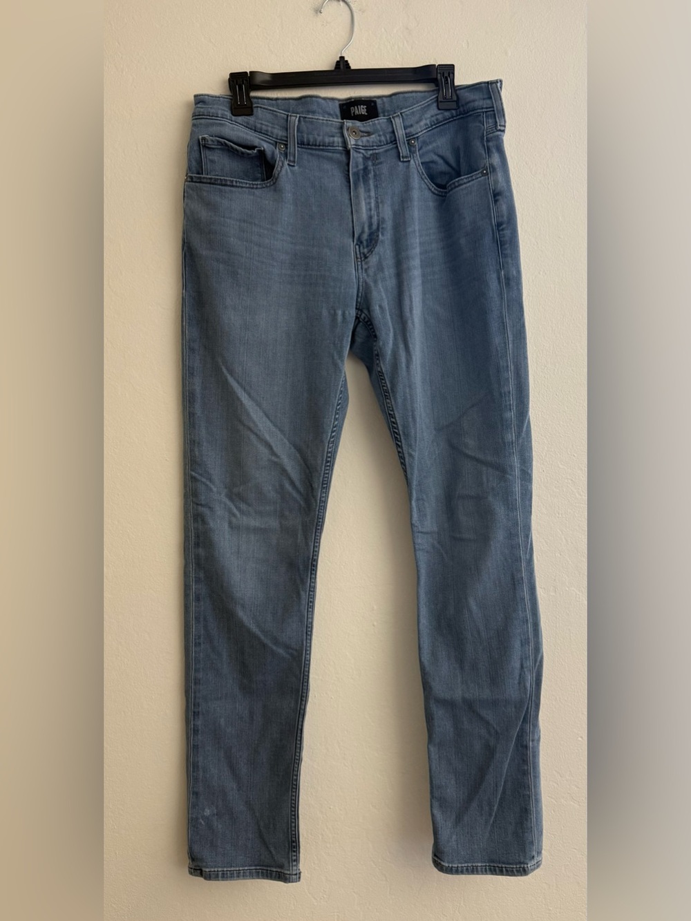 Men’s PAIGE Federal Light Wash Denim Jeans